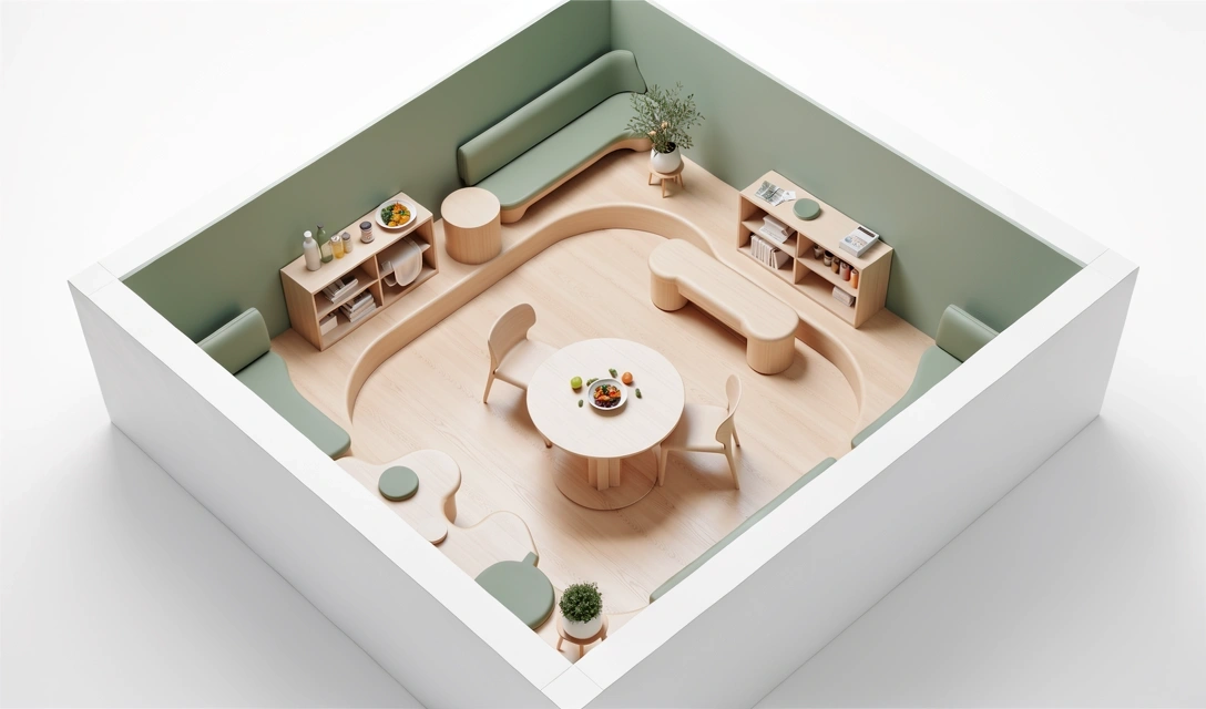 Interior Clínica Nutrición Equilibrada